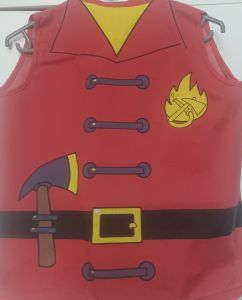 Kids Costumes to Hire - Fireman Vest - CHILD